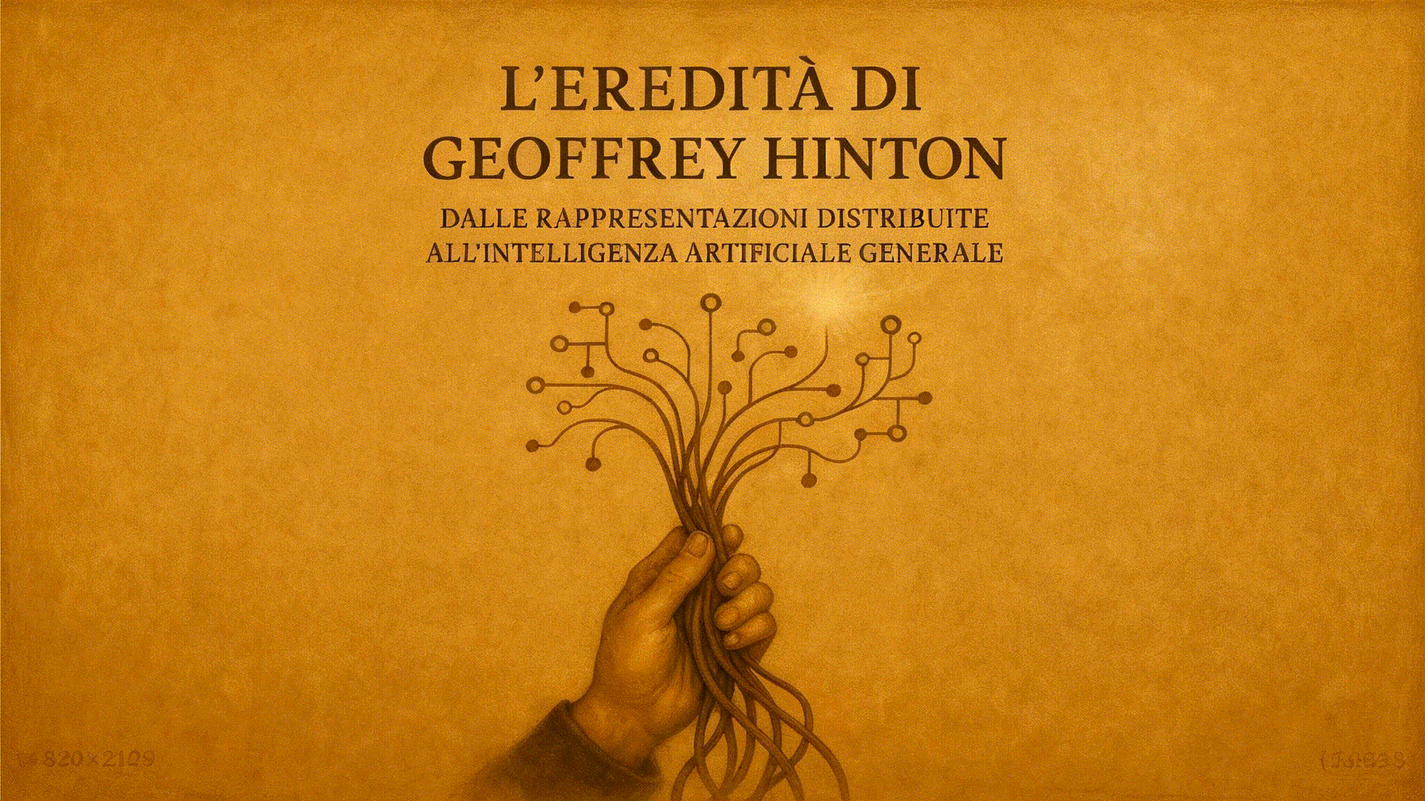 L’Eredità di Geoffrey Hinton: Dalle Rappresentazioni Distribuite all’Intelligenza Artificiale Generale